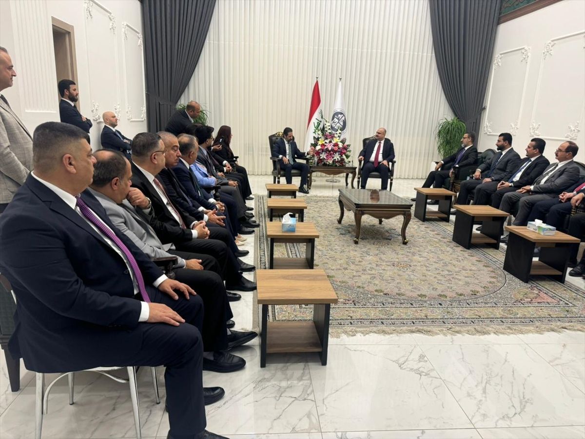 Kerkük Valisi Ağa ile görüşen IKBY Başbakan Yardımcısı Talabani'den 'yeni bir dönem başlıyor' mesajı