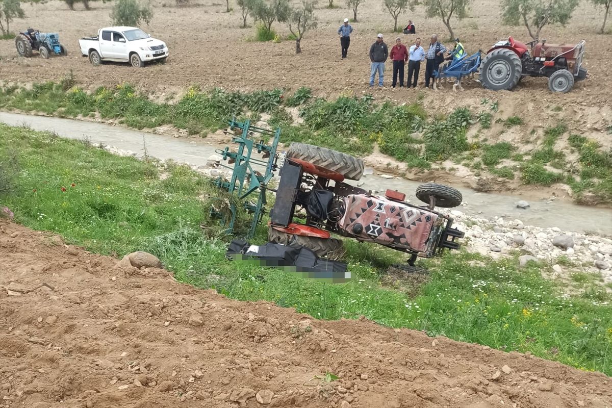 Kilis'te Traktör Devrilmesi: 1 Ölü