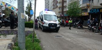 Kilis'te motosikletin bebek arabasına çarptığı kazada 2 kişi yaralandı