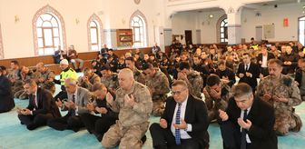 Kilis'te 'Polis Haftası' kapsamında şehitler için mevlit okutuldu