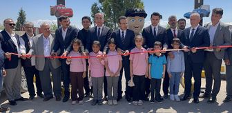 Kırıkhan ilçesinde çocuk trafik eğitim alanı açıldı