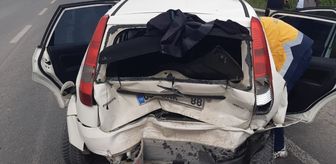 Kırıkkale'de iki otomobilin çarpıştığı kazada 7 kişi yaralandı