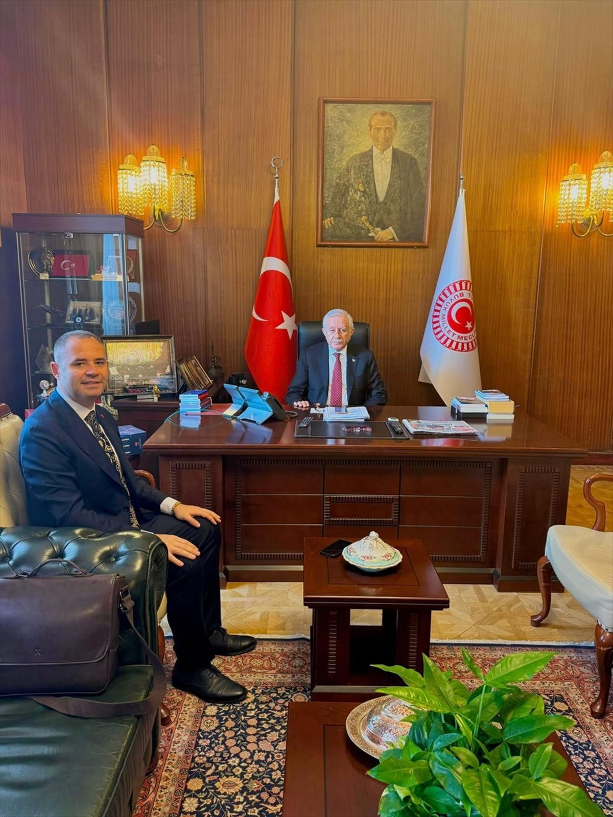 Kırklareli Belediye Başkanı Bulut, Ankara'da ziyaretlerde bulundu