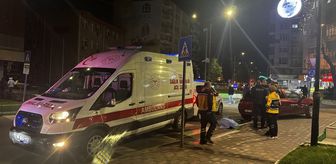 Kırklareli'de otomobilin çarptığı yaya hayatını kaybetti