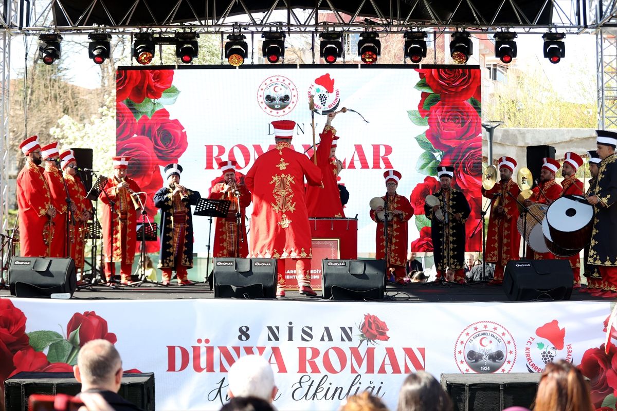 Kırklareli'nde '8 Nisan Romanlar Günü'nde etkinlik düzenlendi