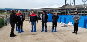 Kırklareli Tarım ve Orman Müdürü Karaca, işletme ziyaretinde bulundu