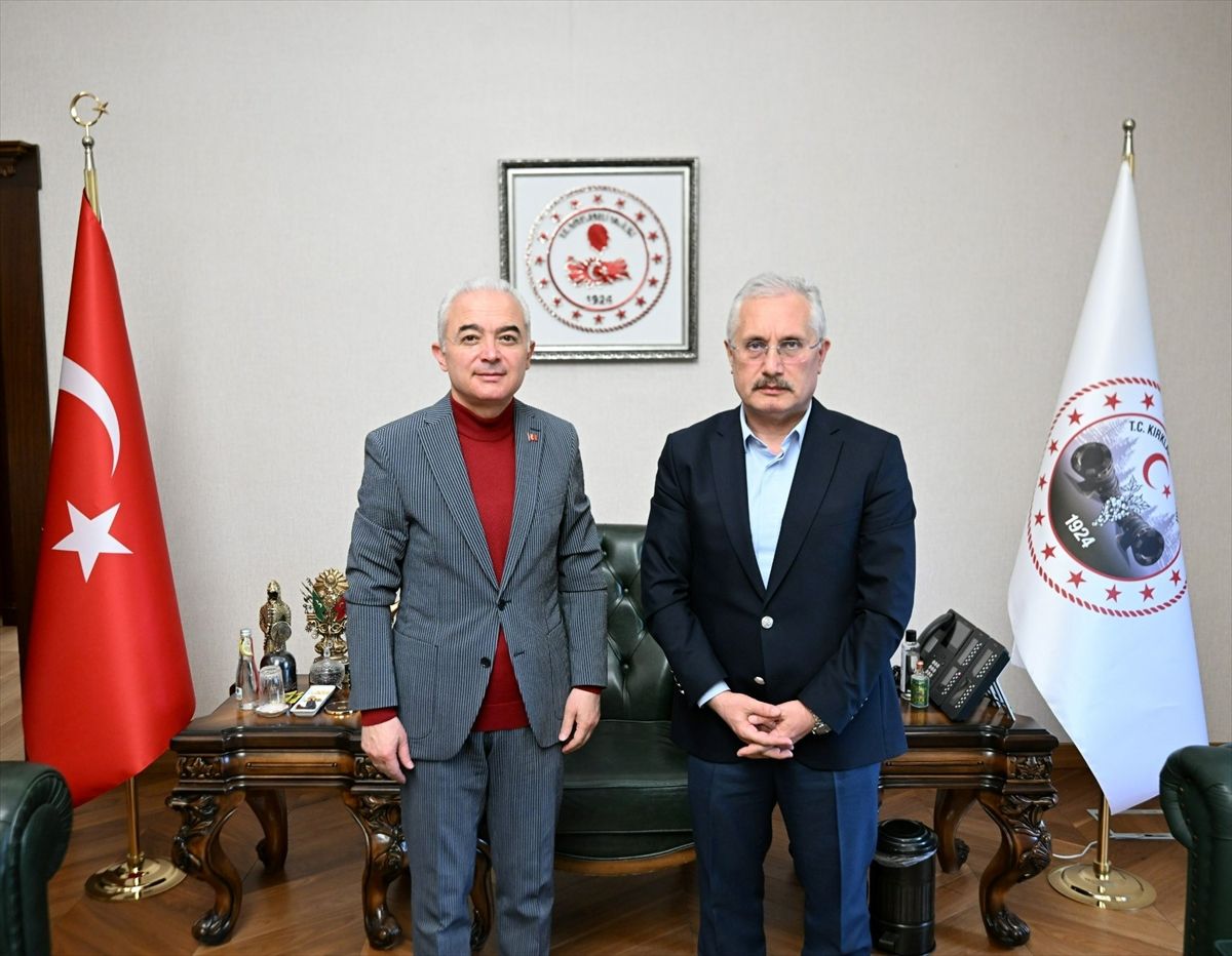 Kırklareli Valisi Turan'a ziyaret
