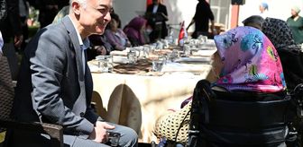 Kırklareli Valisi Turan, huzurevi sakinleriyle bir araya geldi