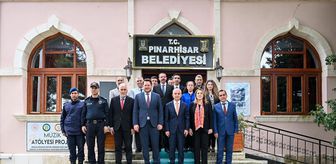 Kırklareli Valisi Turan, Pınarhisar Belediyesini ziyaret etti
