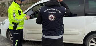 Kırşehir'de 15 düzensiz göçmen yakalandı