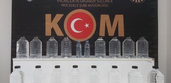 Kırşehir'de 40 litre etil alkol ele geçirildi