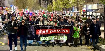 Kırşehir'de Filistinli esirlere destek yürüyüşü yapıldı