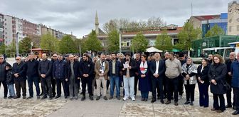 Kırşehir'de İsrail'in Küresel Sumud Filosu'na saldırısı protesto edildi