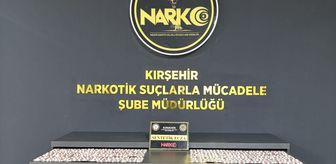 Kırşehir'de uyuşturucu operasyonunda 2 zanlı tutuklandı
