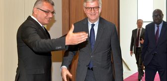 KKTC Cumhurbaşkanı Erhürman, BM Genel Sekreter Yardımcısı Lacroix'i kabul etti