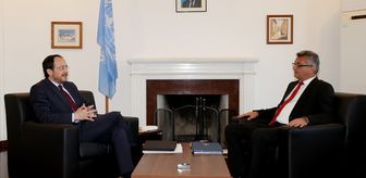 KKTC Cumhurbaşkanı Erhürman ile GKRY lideri Hristodulidis ara bölgede görüştü
