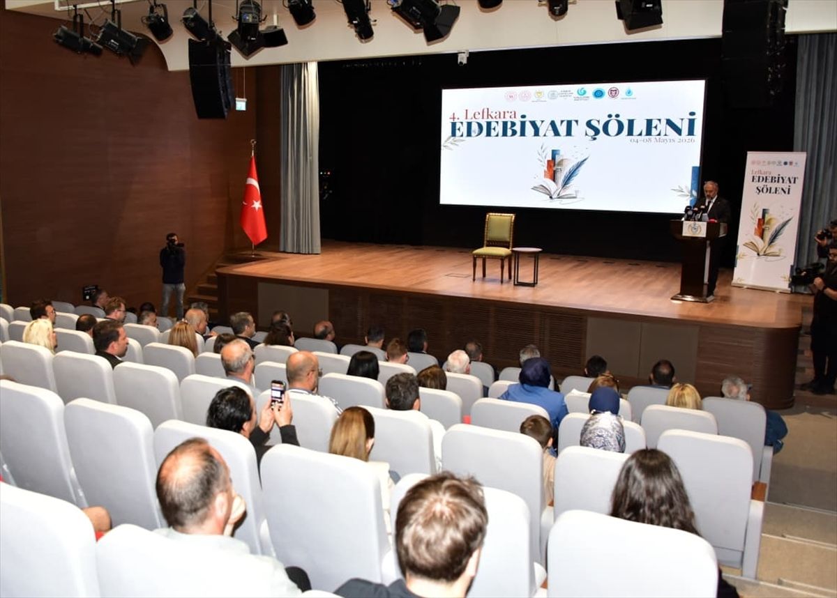 KKTC'de 4. Lefkara Edebiyat Şöleni'nin açılış töreni yapıldı