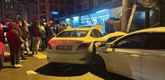 Kocaeli'de 5 aracın karıştığı zincirleme trafik kazasında 1 kişi yaralandı