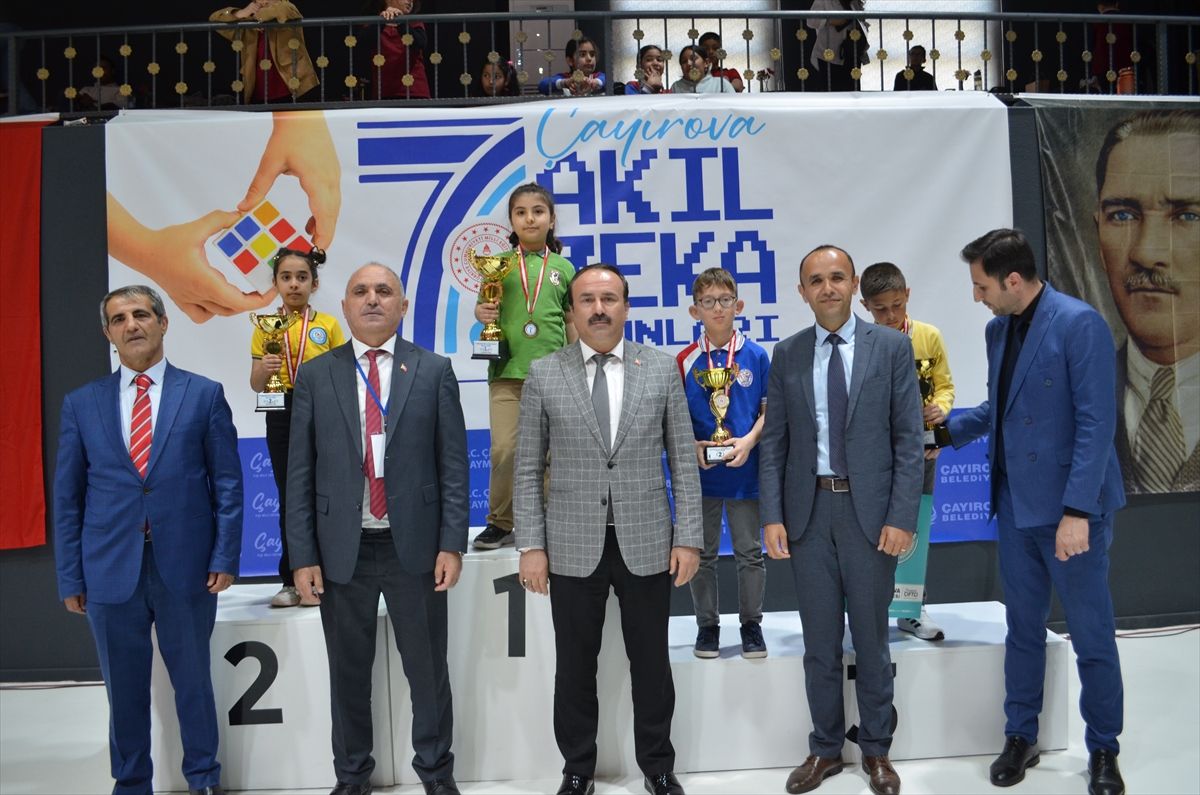 Kocaeli'de "7. Çayırova Akıl ve Zeka Oyunları" yarışması düzenlendi