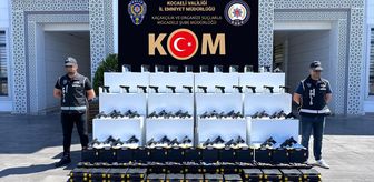 Kocaeli'de silah kaçakçılığı operasyonunda 60 ruhsatsız tabanca ele geçirildi