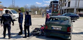 Kocaeli'de zincirleme trafik kazasında 2 kişi yaralandı