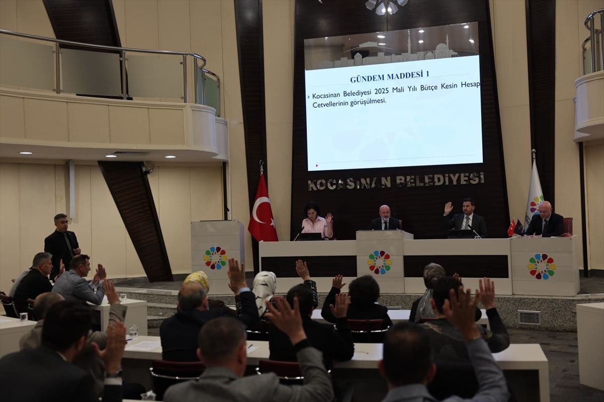 Kocasinan Belediyesi mayıs ayı meclis toplantısı yapıldı