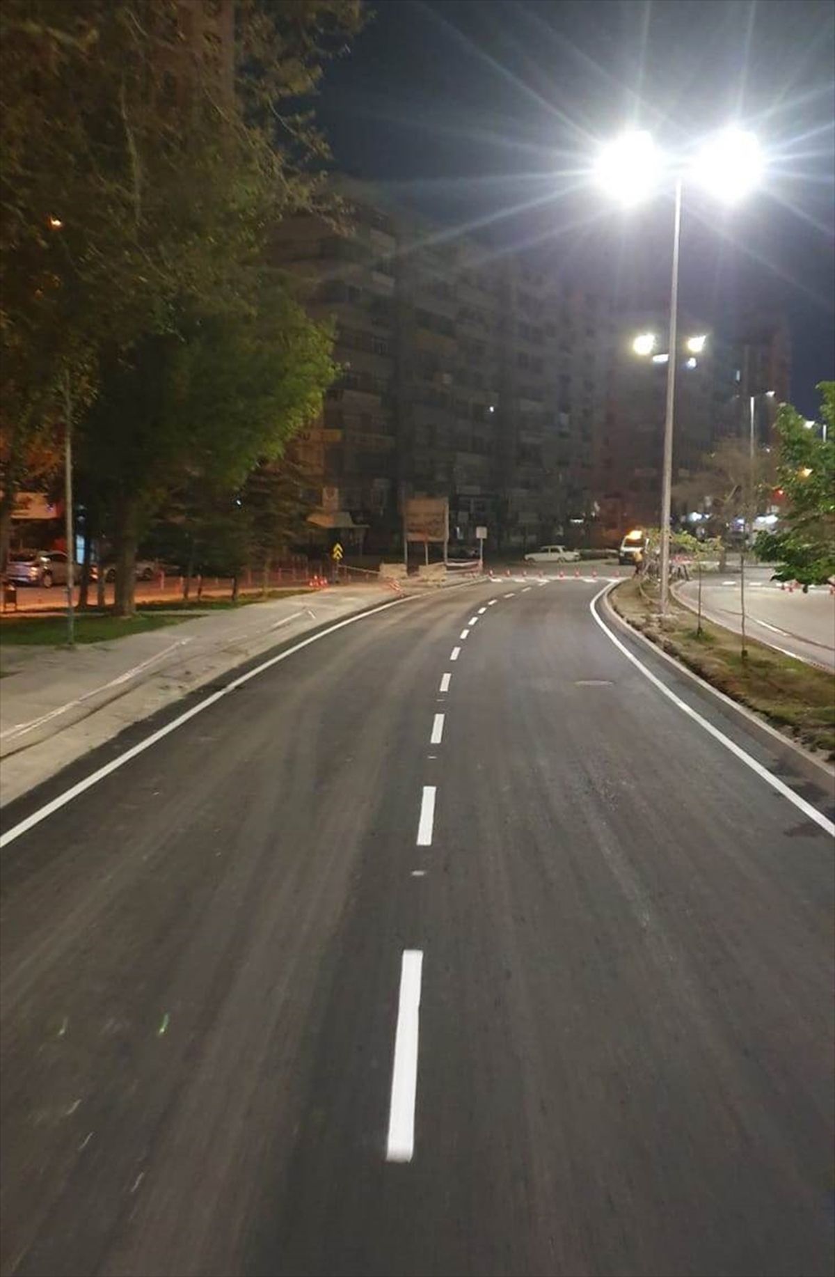 Kocasinan Belediyesi, Sahabiye Mahallesi'ndeki caddeyi kısa sürede yeniledi