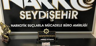 Konya'da uyuşturucu operasyonunda yakalanan şüpheli tutuklandı