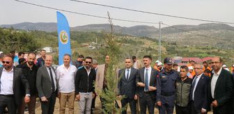 Kozan'da 1500 fidan toprakla buluşturuldu