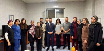 Kozluk'ta Tıbbi Laboratuvarlar Haftası kutlandı