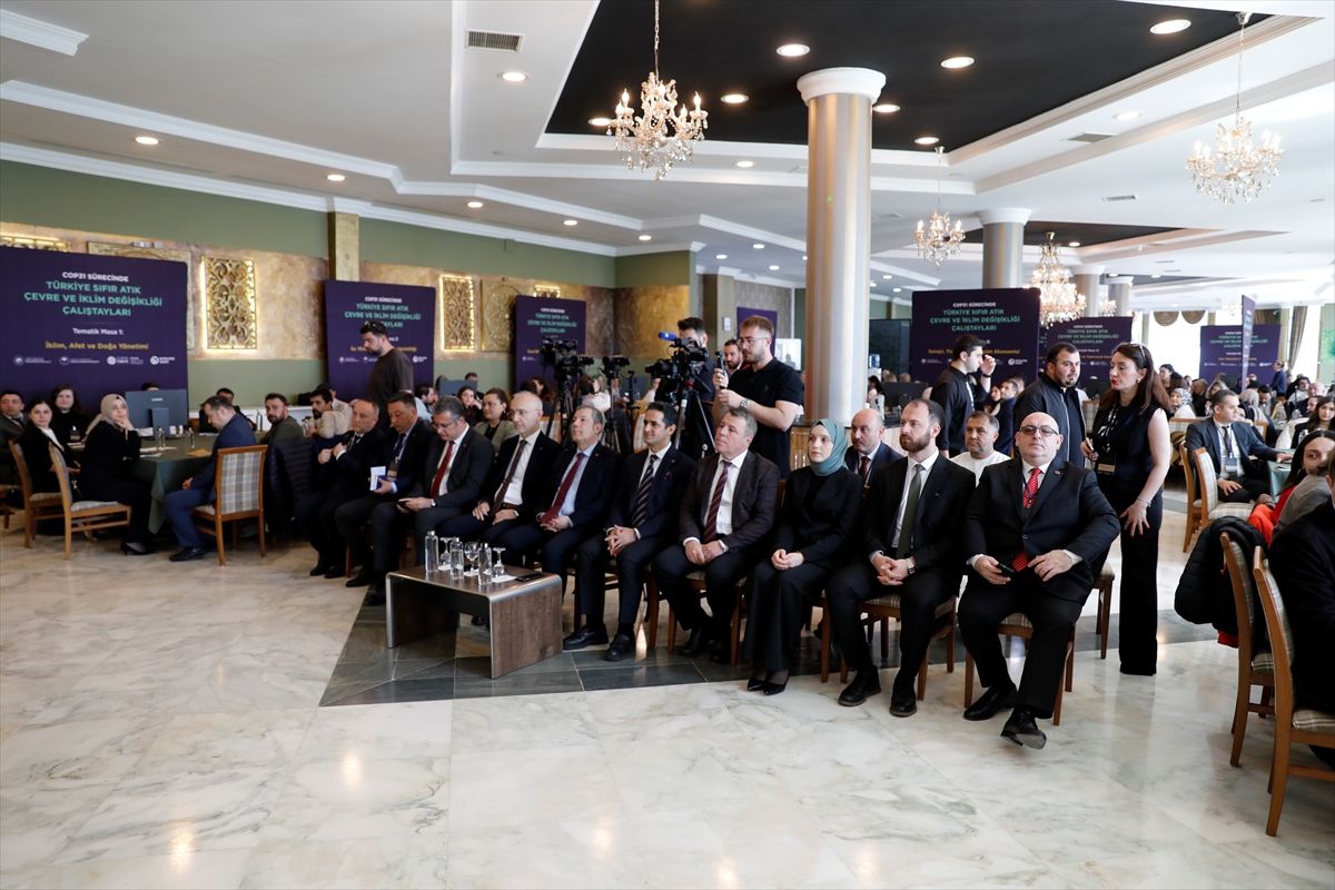 Samsun Sıfır Atık Çalıştayı "Yerelden ulusala israf ve atık" temasıyla yapıldı