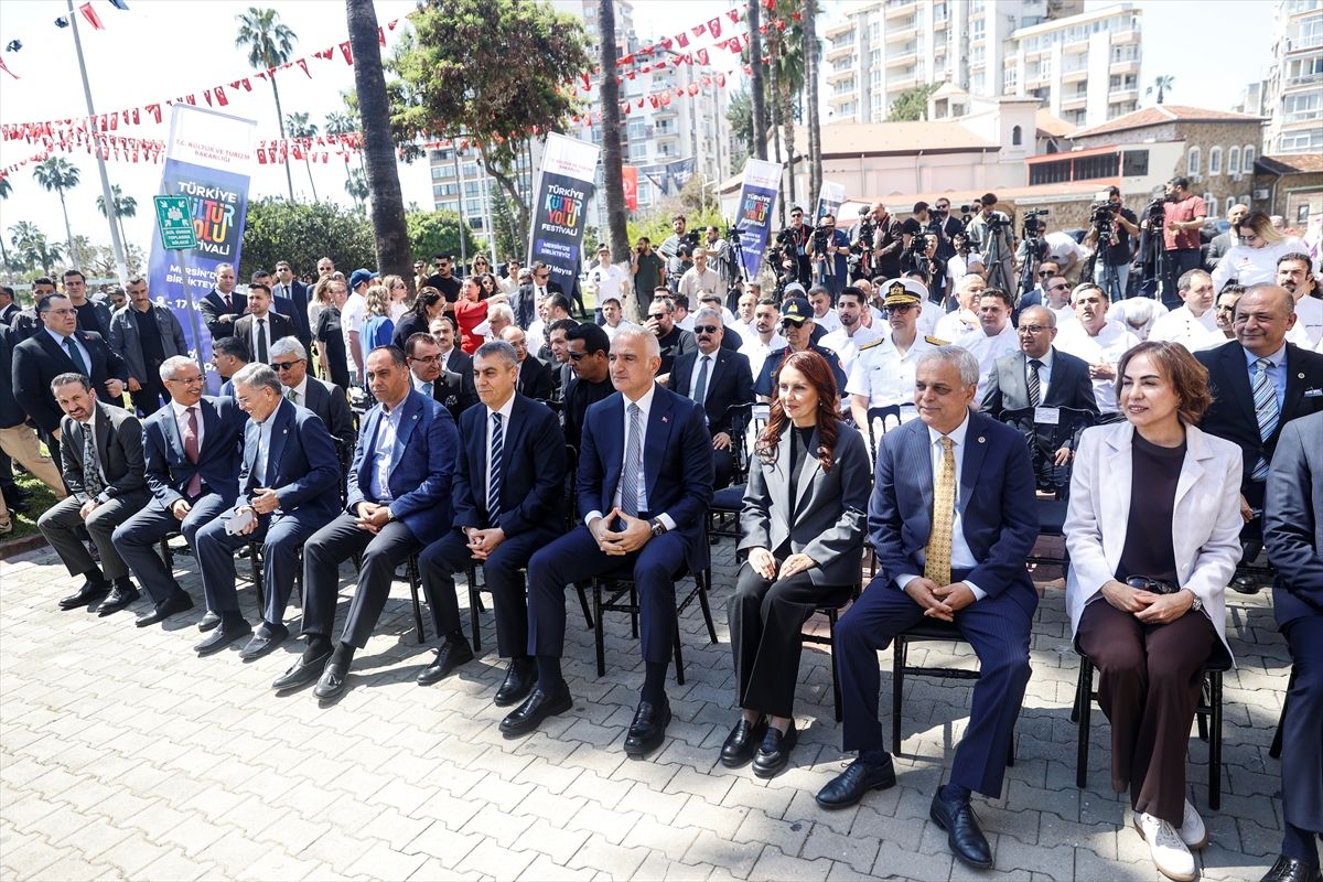 Kültür ve Turizm Bakanı Ersoy, Mersin Kültür Yolu Festivali'nin açılışında konuştu Açıklaması