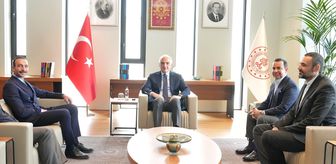 Kültür ve Turizm Bakanı Ersoy, oyuncu Görkem Sevindik ile bir araya geldi Açıklaması