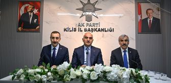 Kültür ve Turizm Bakanı Ersoy, partisinin Kilis İl Başkanlığı'nı ziyaret etti Açıklaması