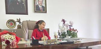 Kumluca'da Kaymakamlık makamına Lamia Başer oturdu