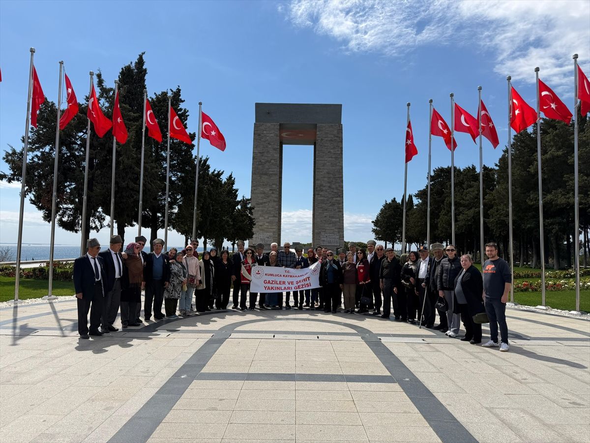 Kumluca'da şehit yakınları ve gazilere yönelik Çanakkale gezisi
