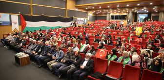 Küresel Sumud Filosu aktivistleri 'Özgürlük ve Sumud Filosu Akdeniz'e Açılıyor' programında konuştu