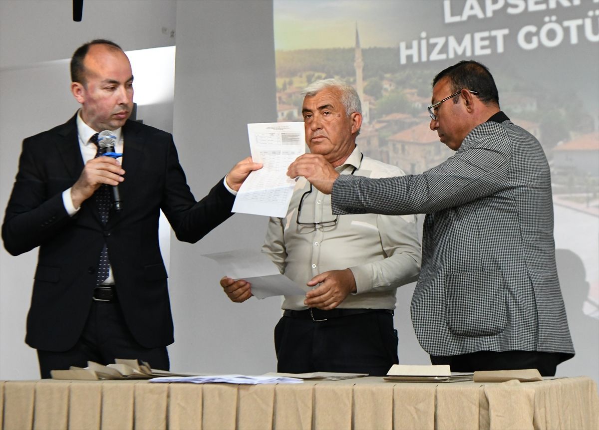 Lapseki Kaymakamlığı Hizmet Götürme Birliği meclis toplantısı yapıldı