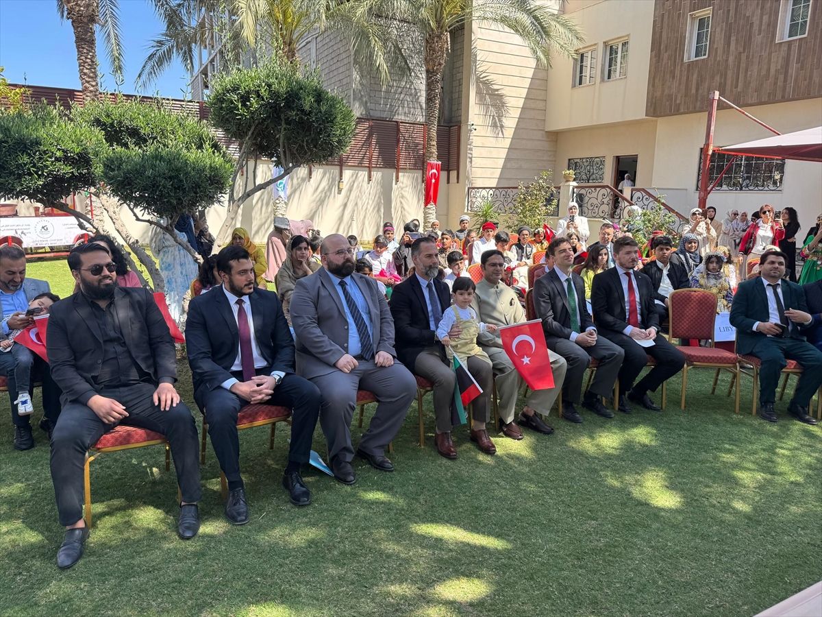 Libya'da 23 Nisan Ulusal Egemenlik ve Çocuk Bayramı kutlandı