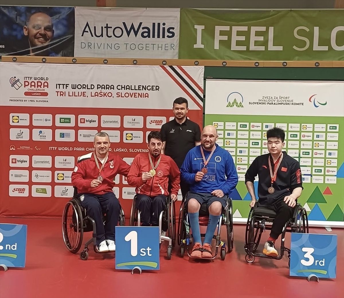 Milli para masa tenisçiler, Slovenya'daki turnuvada 2'si altın 4 madalya kazandı