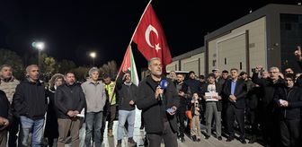 Malatya'da, İsrail'in Filistinli esirlere yönelik 'idam yasası' protesto edildi