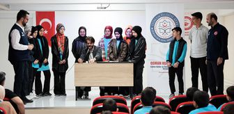 Malatya'da öğrencilere Hüsn-i Hat Sanatı anlatıldı