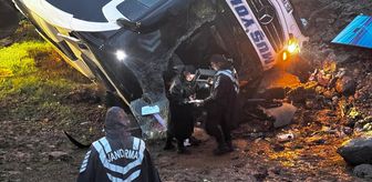 Malatya'da otobüsün şarampole devrilmesi sonucu 4 kişi öldü, 15 kişi yaralandı