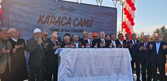 Malatya'da Şehir Mezarlığı Camisi'nin temeli atıldı