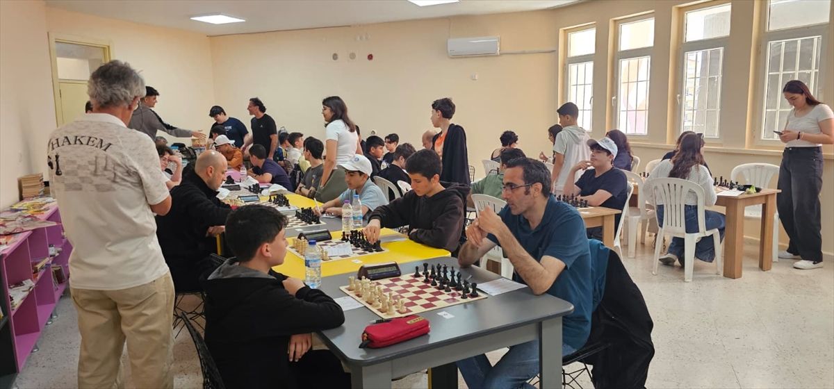 Manavgat'ta satranç turnuvası düzenlendi
