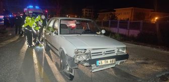 Manisa'da otomobilin çarptığı yaya hayatını kaybetti