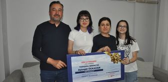 Manisalı lise öğrencisi şiiriyle Türkiye birincisi oldu