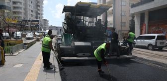 Mardin Büyükşehir Belediyesi asfalt ve yol yenileme çalışmalarına devam ediyor