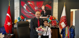 Mardin Cumhuriyet Başsavcısı Akbulut, koltuğunu ilkokul öğrencisine devretti