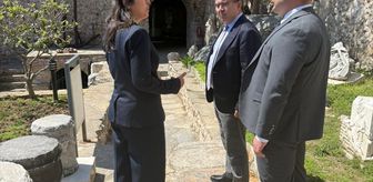 Marmaris Kaymakamı Kaya'dan kale ve müzeye ziyaret